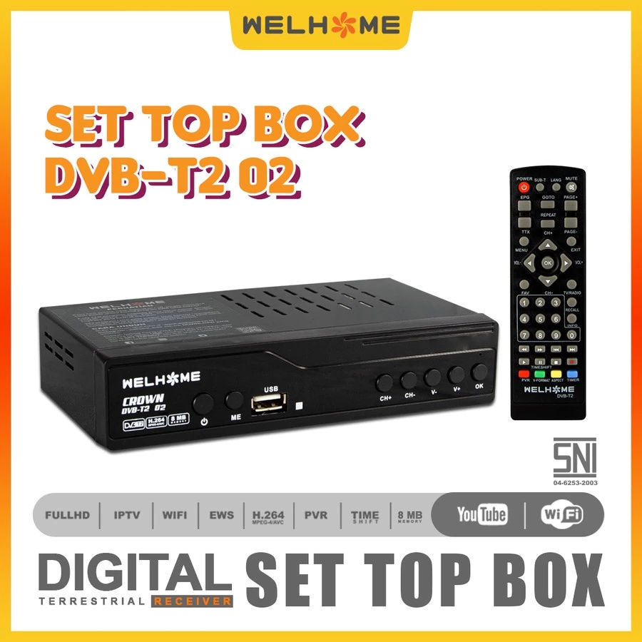 Set Top Box DVB-T2 02