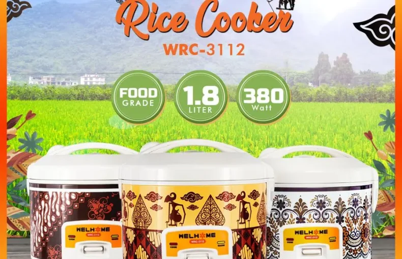 Welhome Rice Cooker WRC-3112 Merk Rice Cooker Terbaik
