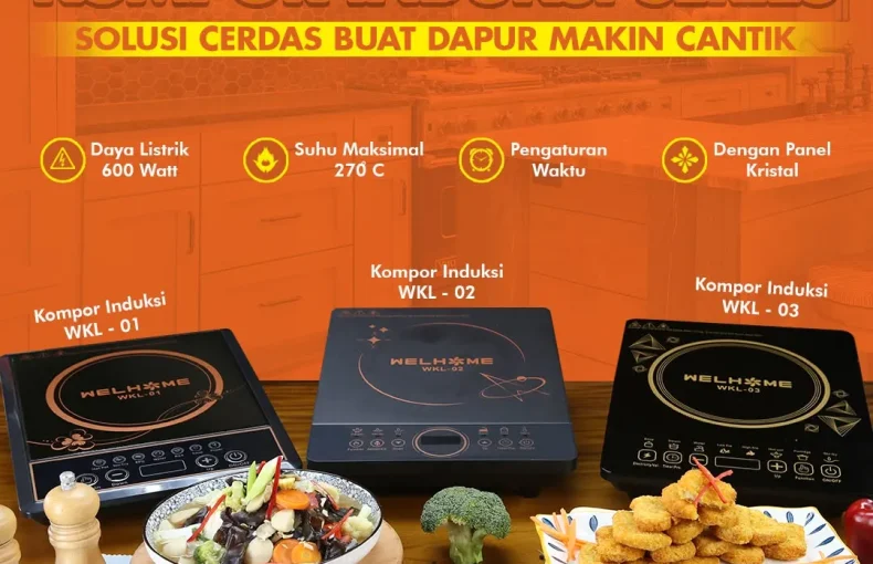 Hemat Listrik, Masak Praktis Kenali Keunggulan Kompor Induksi Welhome