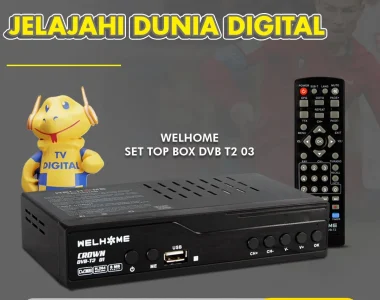 3 Rekomendasi Set Top Box Welhome untuk Nikmati Tayangan TV di Rumah